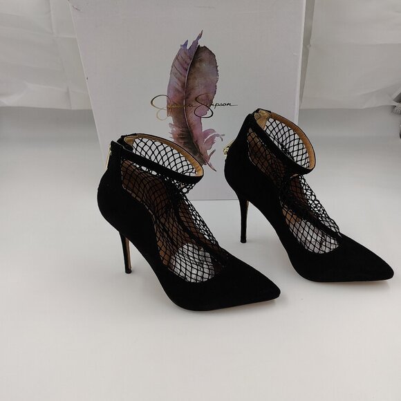 Jessica Simpson Wicasa Mesh Boot Stiletto, Women's Size 7 - Picture 1 of 8